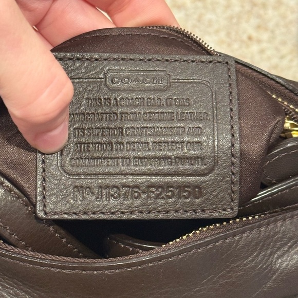 COACH F25150 Vintage Small Brown Campbell Camera Bag - Picture 9 of 9